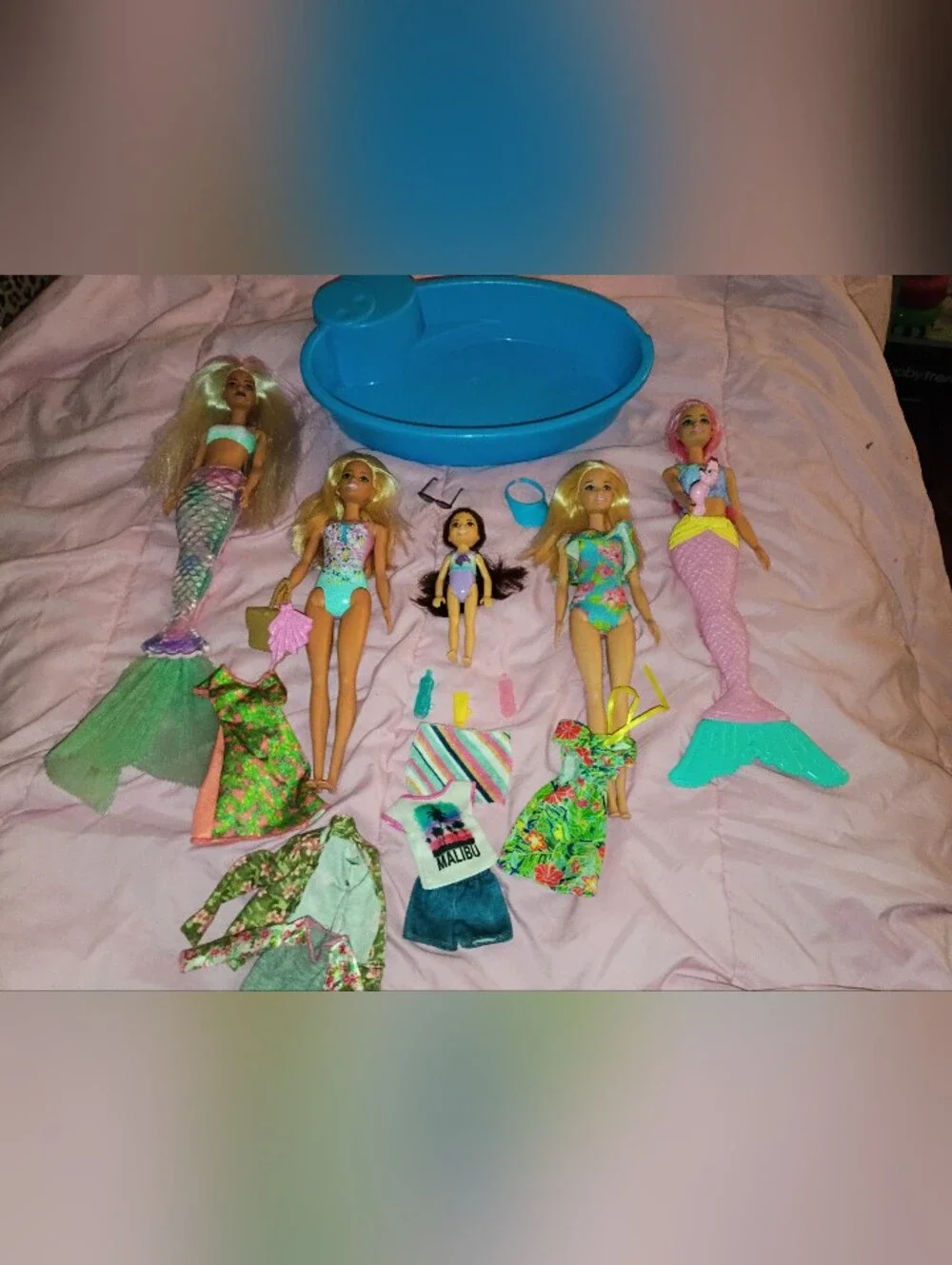 Mermaid & Beach Barbie Pool Playset